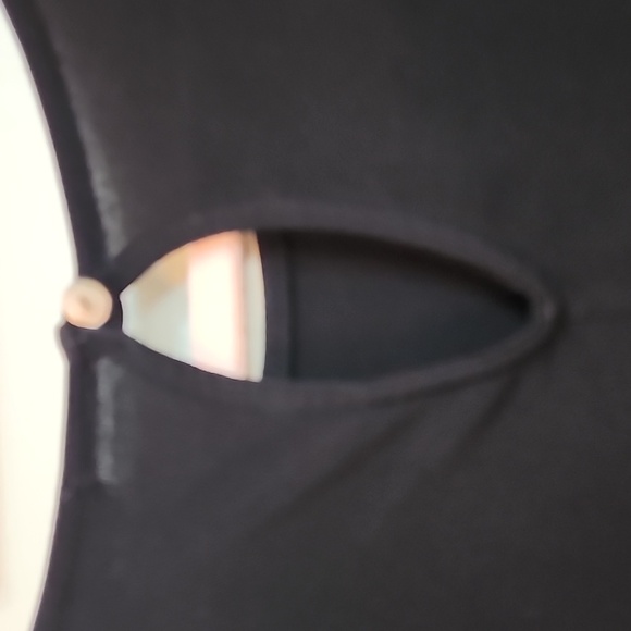 Green Envelope Tie Back Women's Blouse - Picture 4 of 5